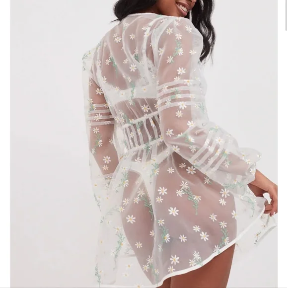 π₯Host Pickπ₯Lia Robe For Love and Lemons for Victoria Secret - Picture 4 of 12